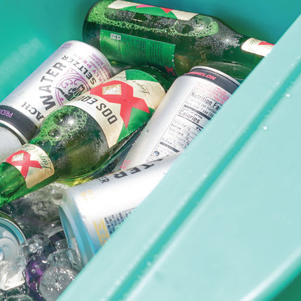 BOB THE COOLER CO 50QT "The El Amigo" Leak-Proof Hard Cooler with Heavy Duty Handle & Built In Lid Latching Bottle Openers - Fits 60 12oz Cans for the Beach, Camping, Tailgating, Sports, & More