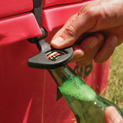 BOB THE COOLER CO 50QT "The El Amigo" Leak-Proof Hard Cooler with Heavy Duty Handle & Built In Lid Latching Bottle Openers - Fits 60 12oz Cans for the Beach, Camping, Tailgating, Sports, & More