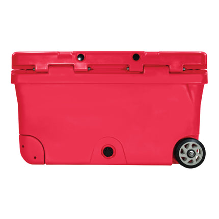 BOB THE COOLER CO 75QT "The BFF" Leak-Proof Hard Cooler with Heavy Duty Handle & Built In Lid Latching Bottle Openers - Fits 117 12oz Cans for the Beach, Camping, Tailgating, Sports, & More