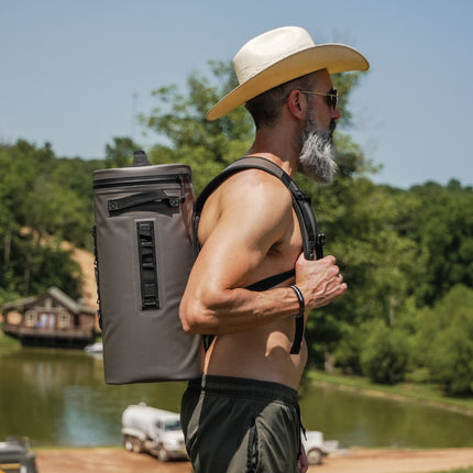 BOB THE COOLER CO - 25L "The BRO" Insulated Backpack Cooler Leak Proof & Great for Picnic, Sports, Beach, & More Fits 30 12oz Cans