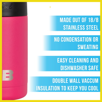 BOB THE COOLER CO - 12oz "Bob's Chillin" Short Double Wall Vacuum Insulated Can Cooler, Stainless Steel Can Cooler for Camping, Beverages, Drink, Beer, Beach & More