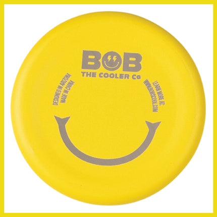 BOB THE COOLER CO - 12oz "Bob's Chillin" Short Double Wall Vacuum Insulated Can Cooler, Stainless Steel Can Cooler for Camping, Beverages, Drink, Beer, Beach & More