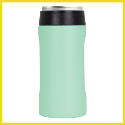 BOB THE COOLER CO - 12oz "Bob's Chillin" Double Wall Vacuum Insulated Slim Can Cooler, Stainless Steel Can Cooler for Camping Beverages, Drink, Beer, Beach & More