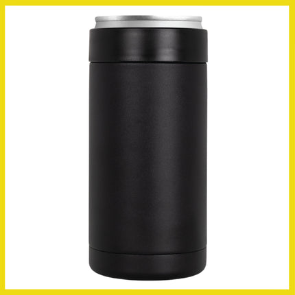 BOB THE COOLER CO - 16oz "Bob's Chillin" Standard Double Wall Vacuum Insulated Can Cooler, Stainless Steel Can Cooler for Camping, Beverages, Drink, Beer, Beach & More