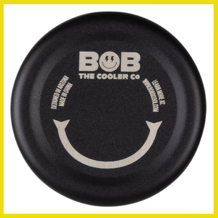 BOB THE COOLER CO - 16oz "Bob's Chillin" Standard Double Wall Vacuum Insulated Can Cooler, Stainless Steel Can Cooler for Camping, Beverages, Drink, Beer, Beach & More