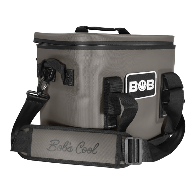 BOB THE COOLER CO - 14L "Sidekick" Portable Leak Proof Hopper Flip Soft Cooler for Lunch, Drink, Beverage, Camping, Travel, Picnic, Beach & More Fits 20 12oz Cans