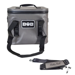 BOB THE COOLER CO - 14L "Sidekick" Portable Leak Proof Hopper Flip Soft Cooler for Lunch, Drink, Beverage, Camping, Travel, Picnic, Beach & More Fits 20 12oz Cans