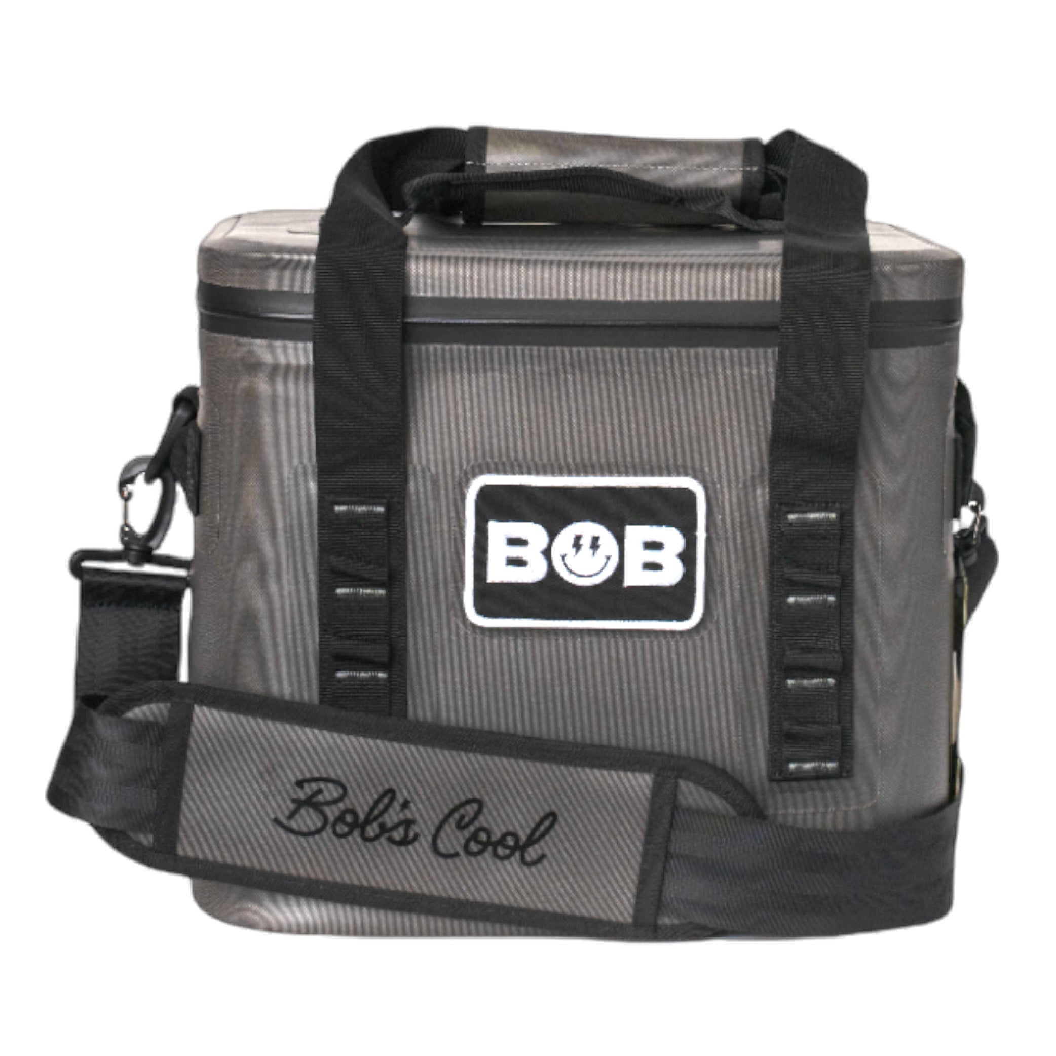 BOB THE COOLER CO - 14L "Sidekick" Portable Leak Proof Hopper Flip Soft Cooler for Lunch, Drink, Beverage, Camping, Travel, Picnic, Beach & More Fits 20 12oz Cans