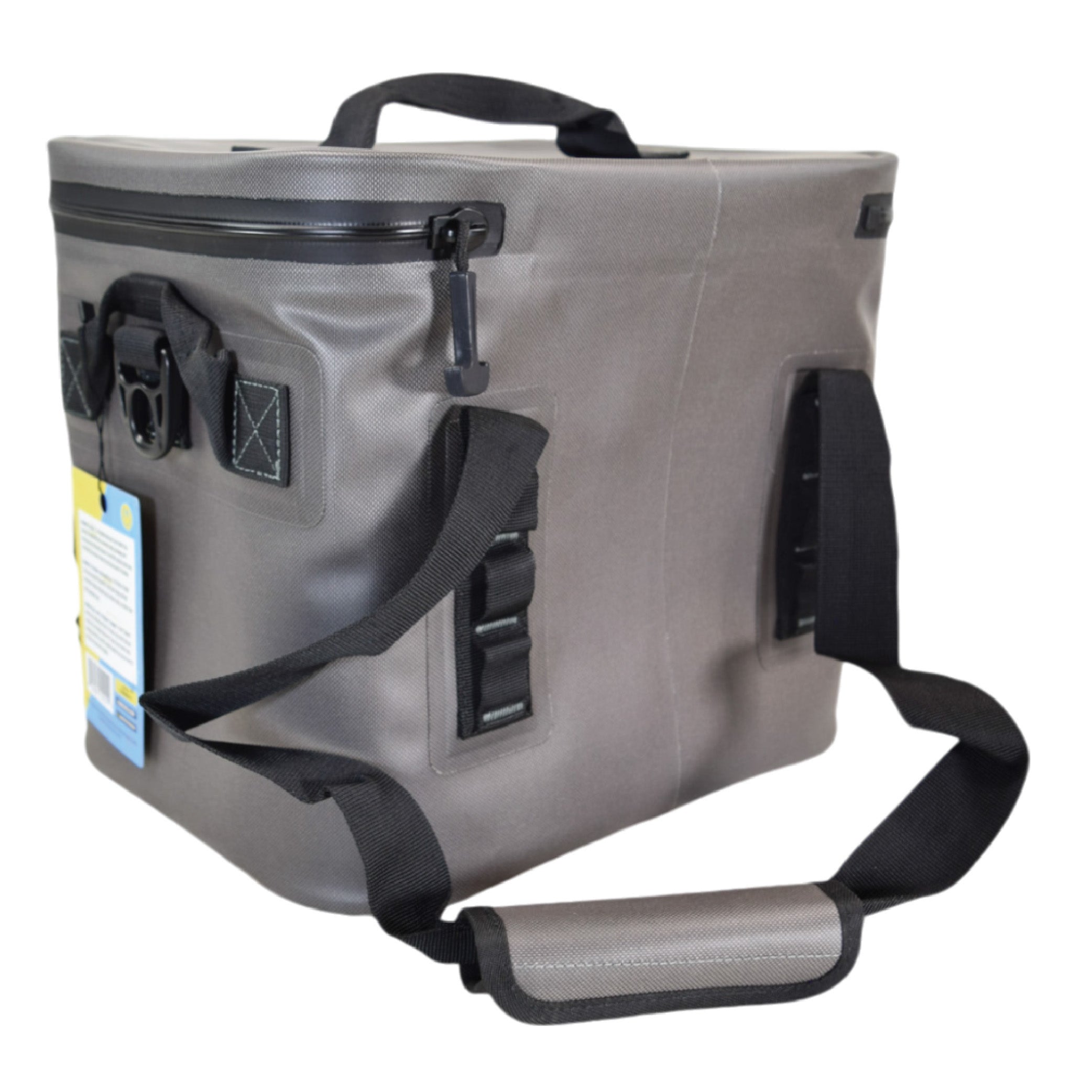 BOB THE COOLER CO - 14L "Sidekick" Portable Leak Proof Hopper Flip Soft Cooler for Lunch, Drink, Beverage, Camping, Travel, Picnic, Beach & More Fits 20 12oz Cans