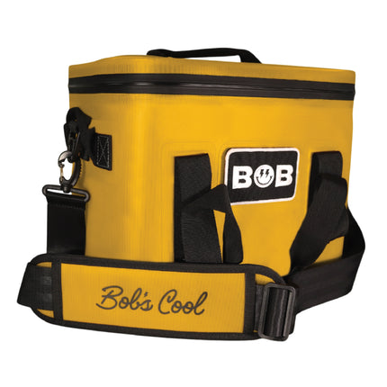 BOB THE COOLER CO - 14L "Sidekick" Portable Leak Proof Hopper Flip Soft Cooler for Lunch, Drink, Beverage, Camping, Travel, Picnic, Beach & More Fits 20 12oz Cans