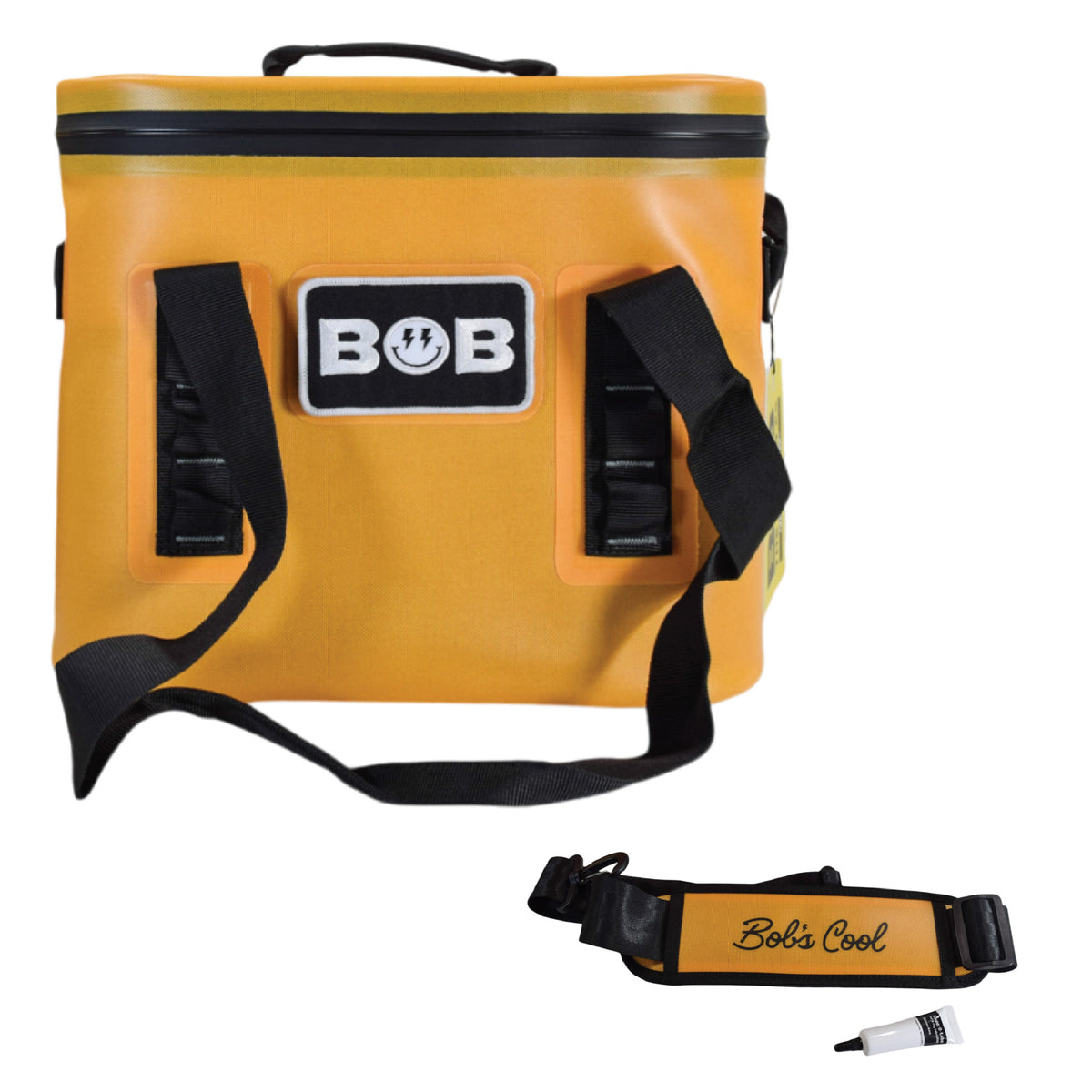 BOB THE COOLER CO - 14L "Sidekick" Portable Leak Proof Hopper Flip Soft Cooler for Lunch, Drink, Beverage, Camping, Travel, Picnic, Beach & More Fits 20 12oz Cans