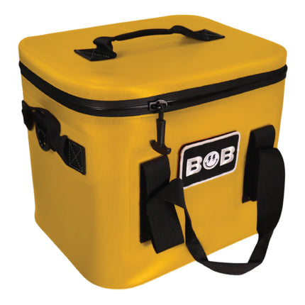 BOB THE COOLER CO - 14L "Sidekick" Portable Leak Proof Hopper Flip Soft Cooler for Lunch, Drink, Beverage, Camping, Travel, Picnic, Beach & More Fits 20 12oz Cans