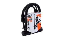 AXA 005155 Newton Mini + Cable 100/8 w/ Mounting Bracket U Lock
