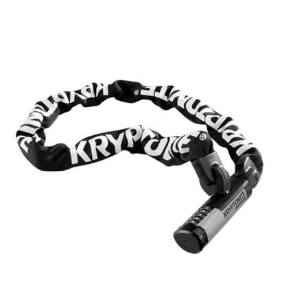 Kryptonite 912 KryptoLok 7.35 Pound Steel Combination Lock Bike Chain - 120 cm Long for Bicycles; E-Bikes; Motorcycles; Scooters (003274)