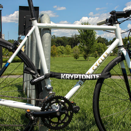 Kryptonite 712 Keeper 4.5 Pound Steel Combination Lock Bike Chain - 120 cm Long for Bicycles; E-Bikes; Motorcycles; Scooters (003298)
