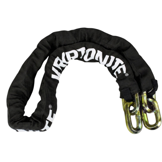 Kryptonite New York 1515 Legend 14.7 Pound Chain & Disc Lock Combo - 4.9 ft Long 15 mm Steel Chain & Disc Lock with Keys for Bicycles; E-Bikes; Motorcycles; Scooters (004752)