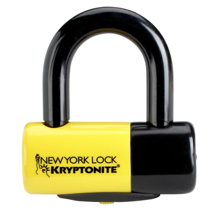 Kryptonite New York Fahgettaboudit 1415 Chain w/NY Disc Lock - 5', 14mm Chain and 15mm Lock High-Security Anti-Theft Protection for Bicycle, E-Bike, Scooter, Motorcycles, and ATV/UTV - Black