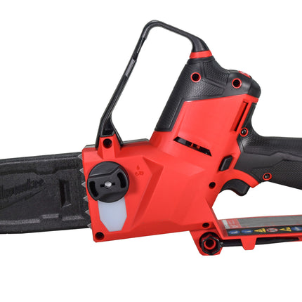 Milwaukee 2527-20 12V Cordless 6″ Pruning Saw – Up to 120 Cuts per Charge, Lightweight under 5 lb, Full House Chain, Auto Oiler, Easy Chain Tensioning, On-Board Storage for Scrench (Tool-Only)