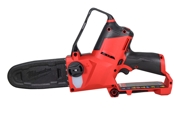 Milwaukee 2527-20 12V Cordless 6″ Pruning Saw – Up to 120 Cuts per Charge, Lightweight under 5 lb, Full House Chain, Auto Oiler, Easy Chain Tensioning, On-Board Storage for Scrench (Tool-Only)