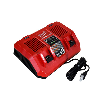 Milwaukee 48-59-1802 M18 Dual Bay Simultaneous Rapid Charger
