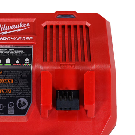 Milwaukee 48-59-1802 M18 Dual Bay Simultaneous Rapid Charger