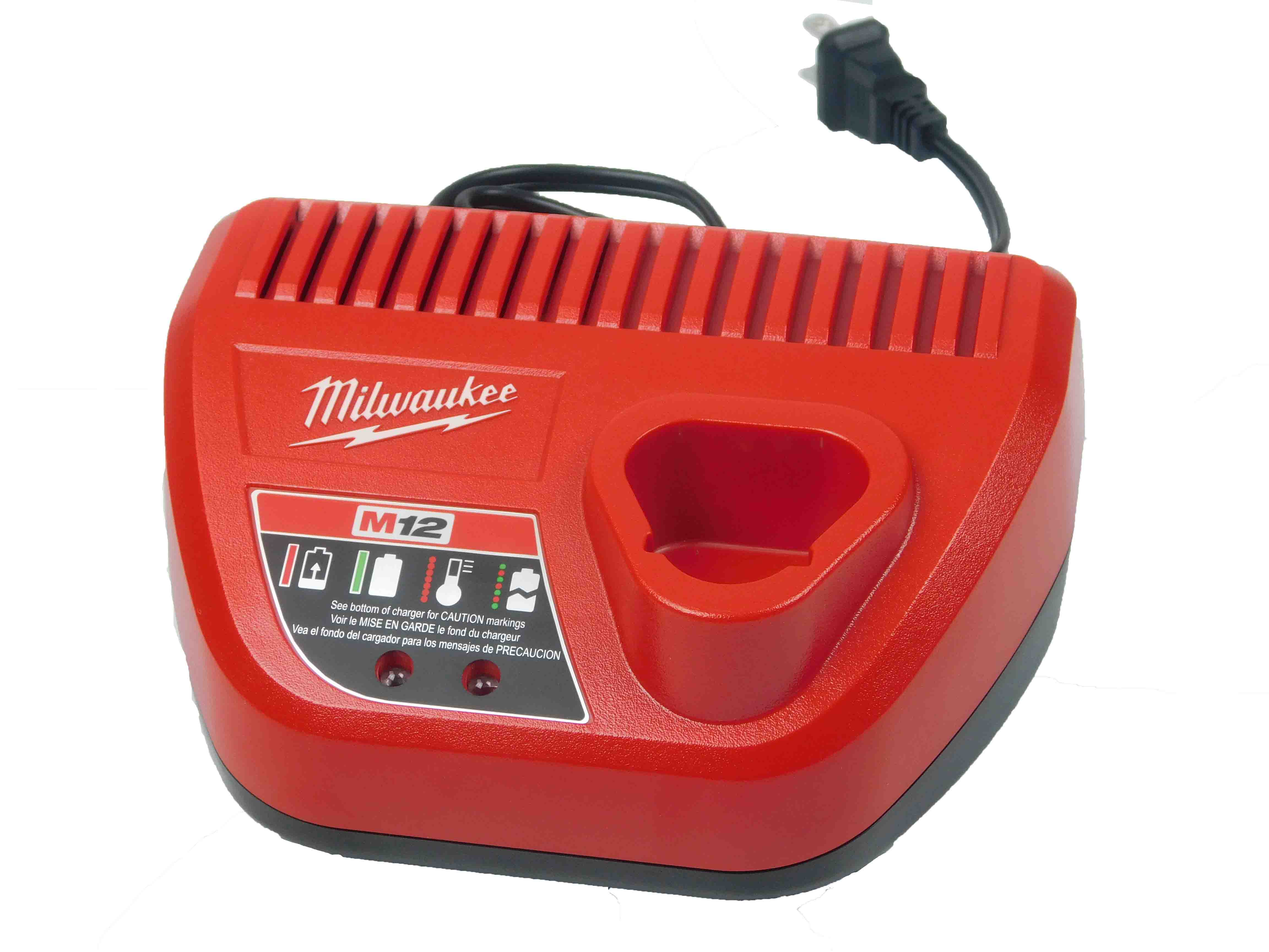 Milwaukee 48-59-2401 M12 12-Volt Lithium-Ion Battery Charger