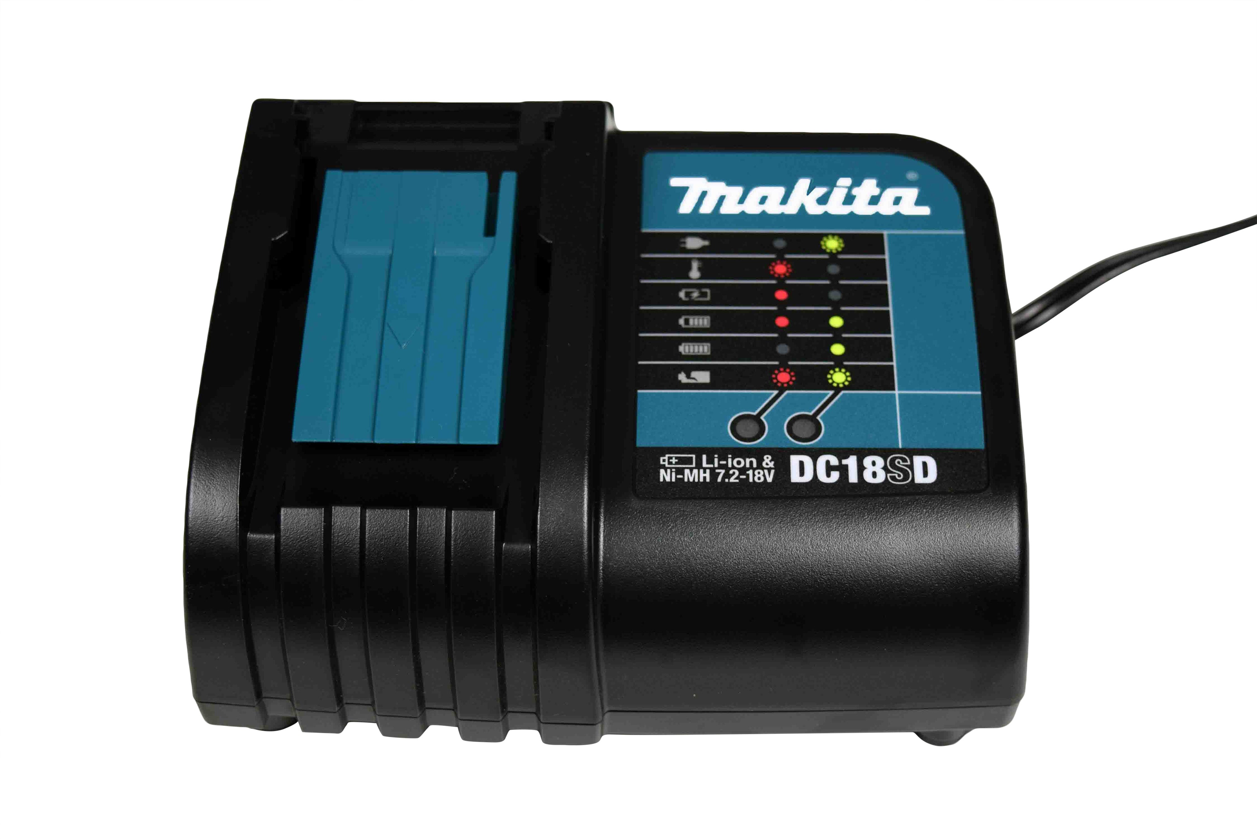 Makita DC18SD 7.2-18V Battery Charger