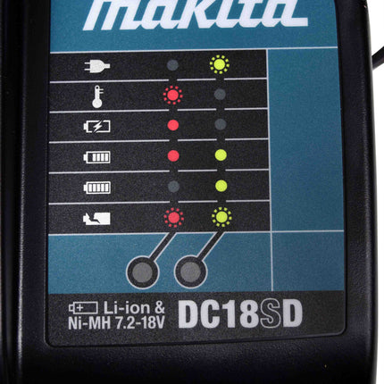 Makita DC18SD Battery Charger for Li-Ion Batteries
