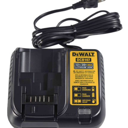 Dewalt DCB107-NBX 12-20-Volts Max Lithium-Ion Multi Battery Charger