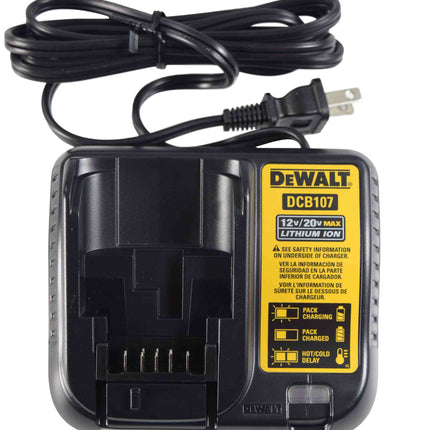 Dewalt DCB107-NBX 12-20-Volts Max Lithium-Ion Multi Battery Charger
