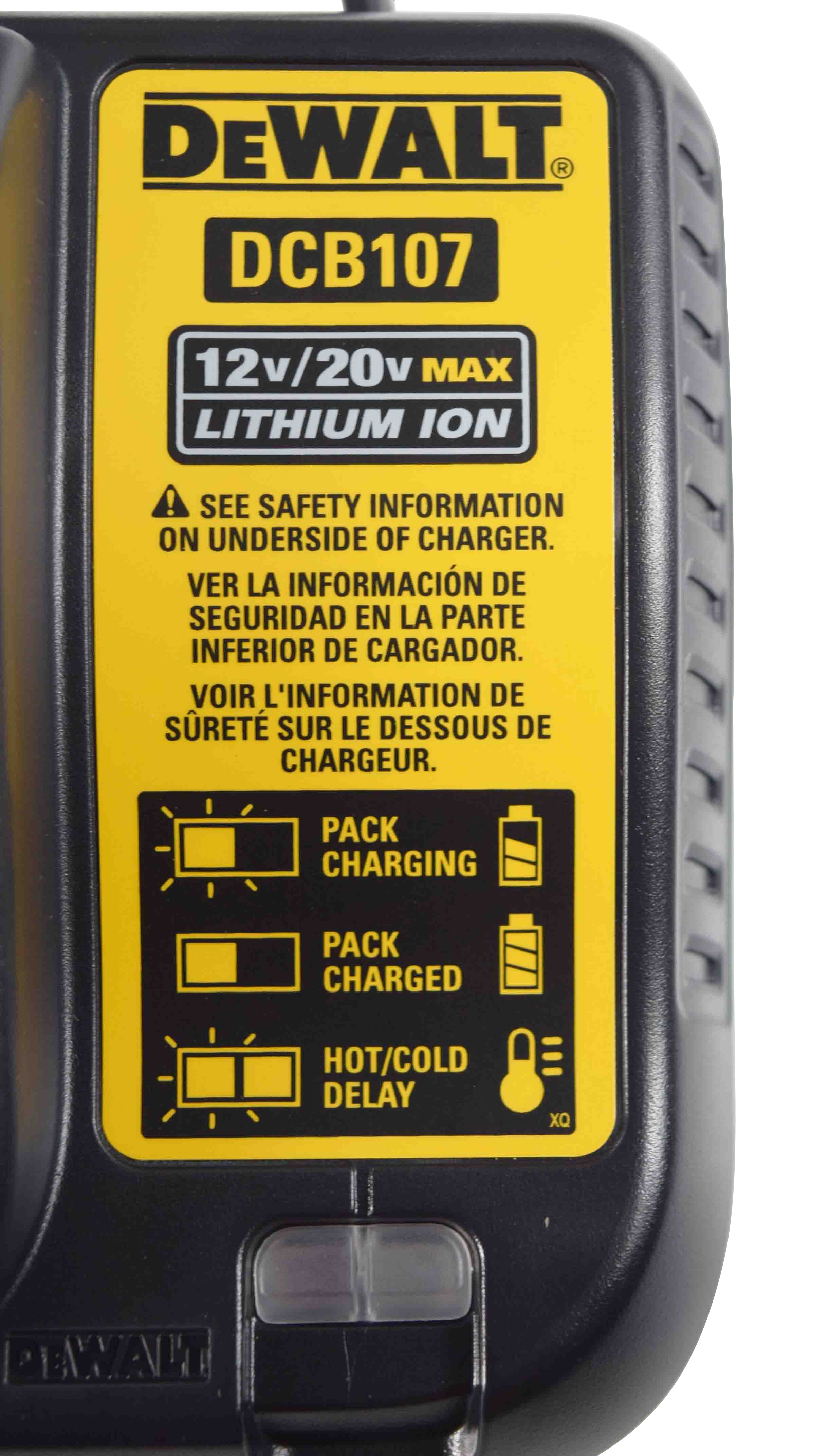 Dewalt DCB107-NBX 12-20-Volts Max Lithium-Ion Multi Battery Charger