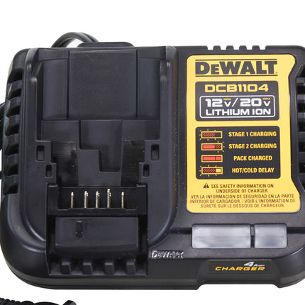 DeWalt DCB1104-NBX 12V MAX*/20V MAX* 4 Amp Charger