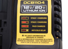 DeWalt DCB1104-NBX 12V MAX*/20V MAX* 4 Amp Charger