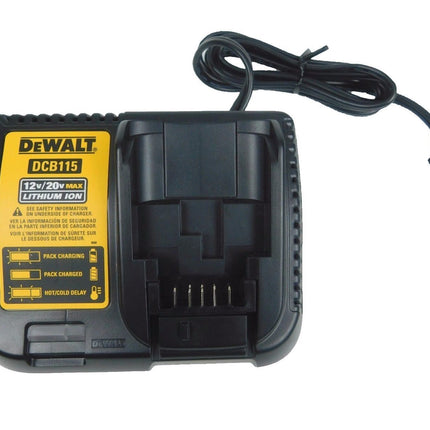 Dewalt DCB115 10.8V-18V MAX Lithium-Ion Multi-Voltage Battery Charger