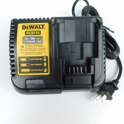 Dewalt DCB115 10.8V-18V MAX Lithium-Ion Multi-Voltage Battery Charger