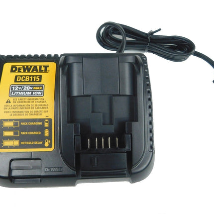 Dewalt DCB115 10.8V-18V MAX Lithium-Ion Multi-Voltage Battery Charger