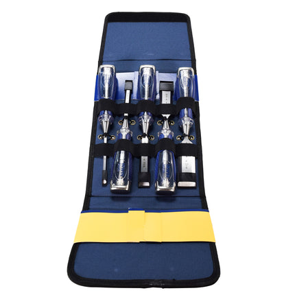IRWIN 1819363 Marples Chisel Set with Wallet, High-Impact, 5-Piece