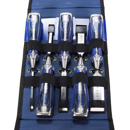 IRWIN 1819363 Marples Chisel Set with Wallet, High-Impact, 5-Piece