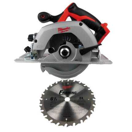 Milwaukee 2630-20 M18 18V Li-Ion Cordless 6 1/2 inch Circular Saw (Bare Tool)