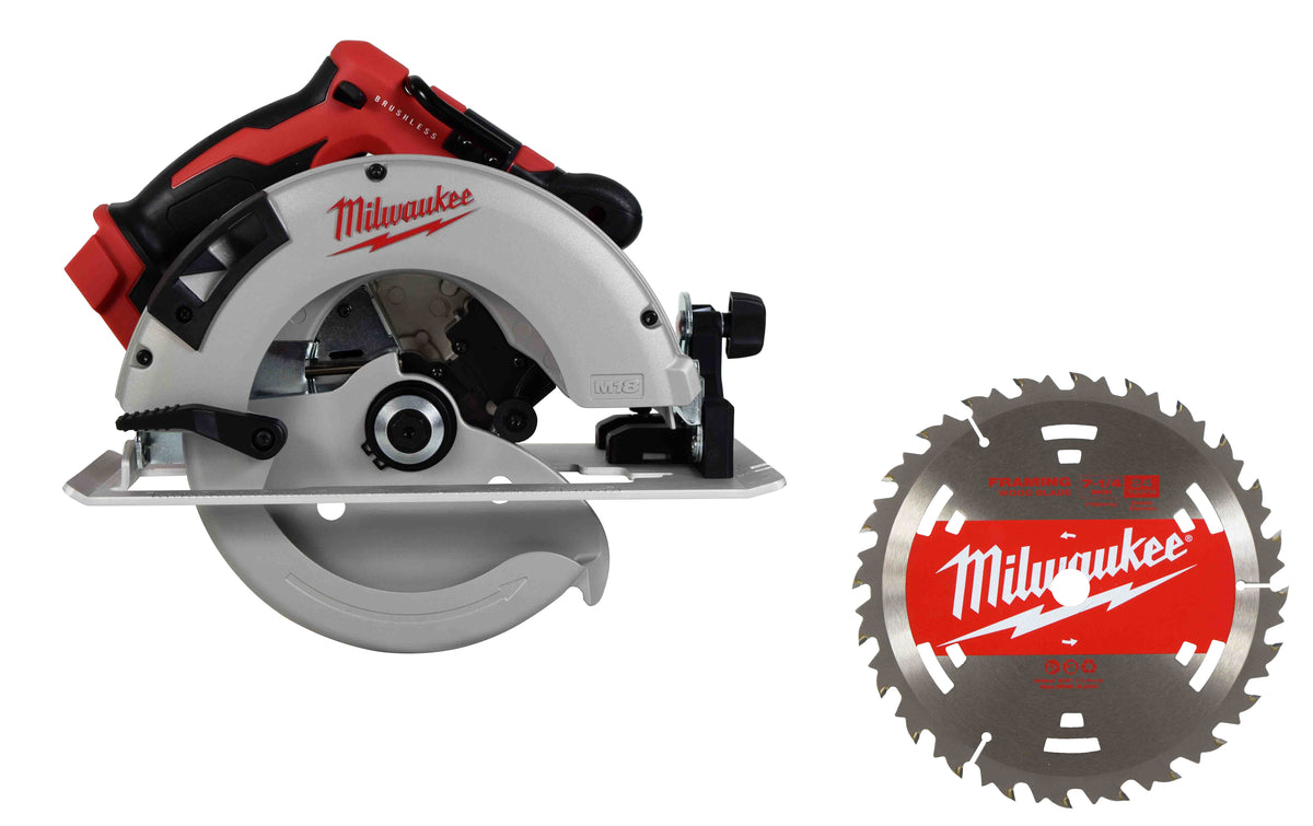 Milwaukee 2631-20 M18 18 Volt Brushless 7-1/4 in Circular Saw (Bare Tool)