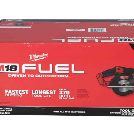 Milwaukee 2782-20 M18 Fuel 18v Brushless Lithium-ion 5-3/8inchcordless Metal Saw