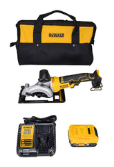 Dewalt DCS571P1 ATOMIC 20V MAX Cordless Brushless 4-1/2" Circular Saw Kit with 5.0Ah Battery & Charger