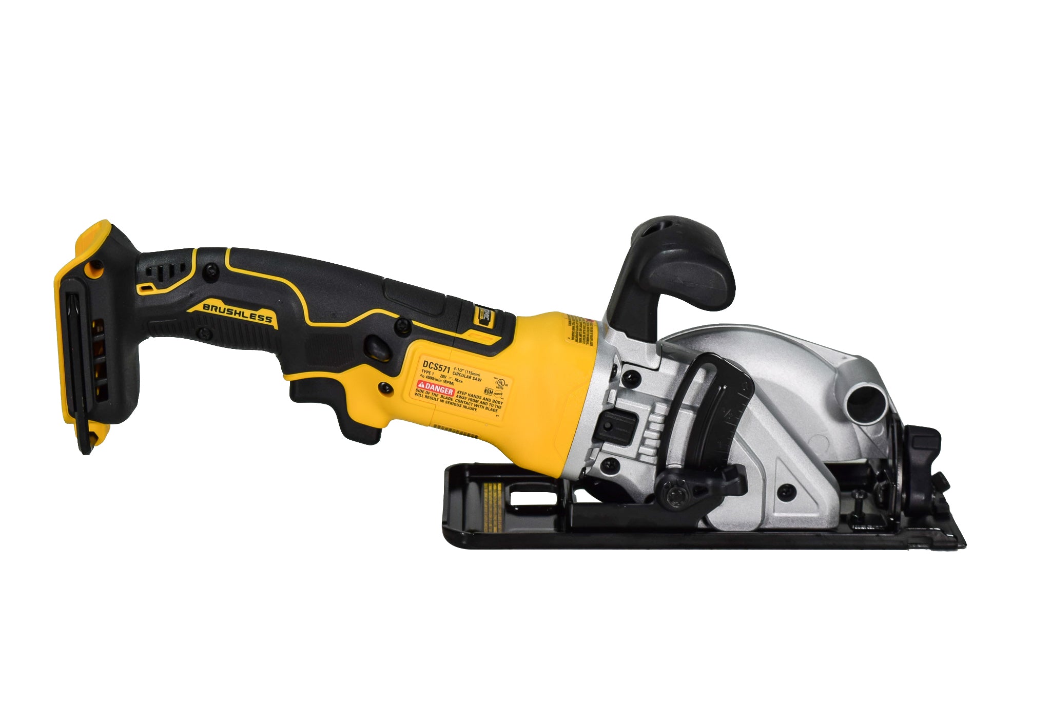 Dewalt DCS571P1 ATOMIC 20V MAX Cordless Brushless 4-1/2" Circular Saw Kit with 5.0Ah Battery & Charger
