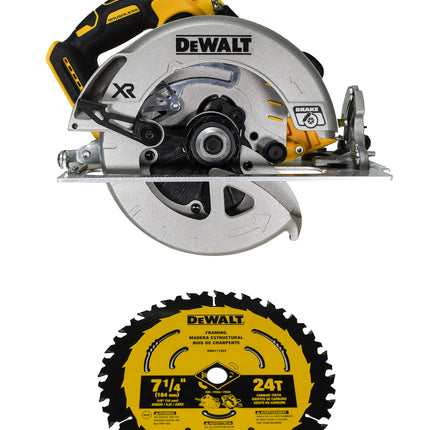 Dewalt DCS574B 20V MAX XR Brushless 7-1/4" Cordless Circular Saw (Bare Tool)