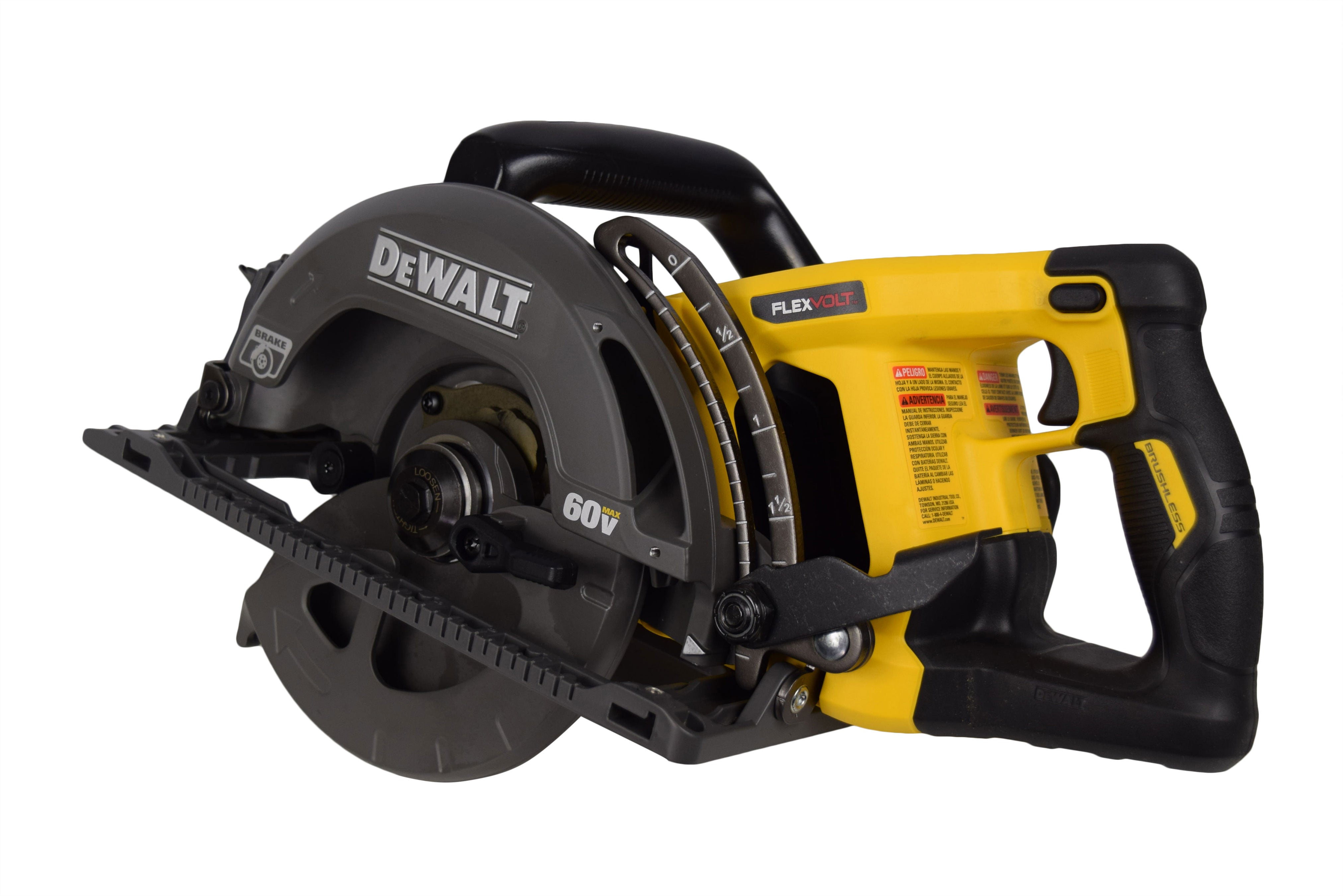 Dewalt DCS577B 60V Flexvolt 7-1/4" Worm Drive Style Circular Saw (Bare Tool)