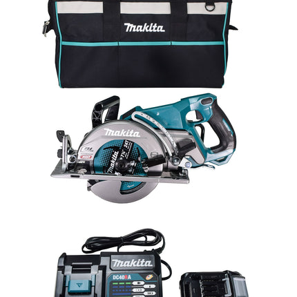 Makita GSR01M1 40V Max XGT Cordless Rear Handle 7-1/4" Circular Saw Kit (4.0 Ah)