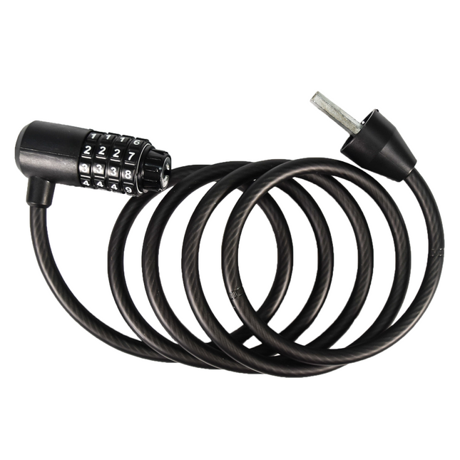 Kryptonite KryptoFlex 815 Combination Cable Bike Lock - 5 ft. Long, 5/8" Diameter Cable for Bicycles; E-Bikes; Scooters (005209)