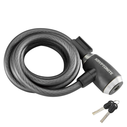 Kryptonite KryptoFlex 1218 Combination Cable Bike Lock - 6 ft. Long, 1/2" Diameter Cable for Bicycles; E-Bikes; Scooters (005223)
