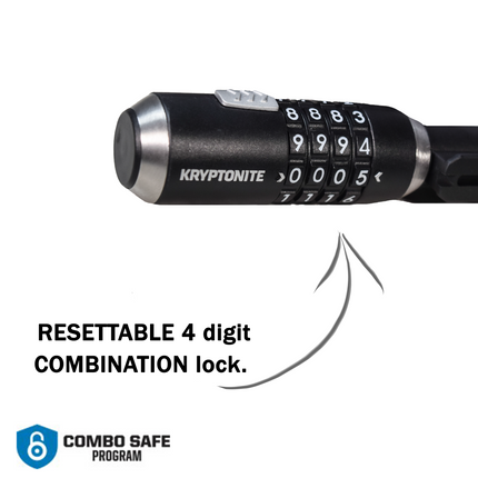 Kryptonite 6' KryptoFlex 1218 Key Cable  005223 Six Foot Cable Length