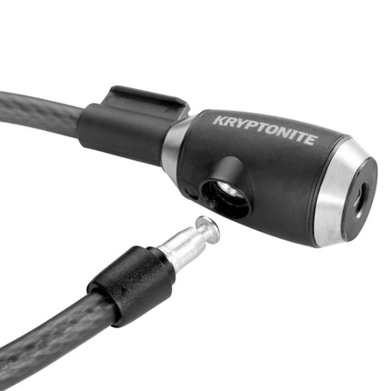 Kryptonite KryptoFlex 1265 Combination Cable Bike Lock - 65cm Long, 12mm Diameter Cable for Bicycles; E-Bikes; Scooters (005230)